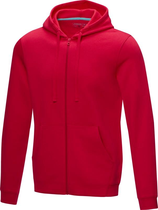 Ruby men’s GOTS organic recycled full zip hoodie