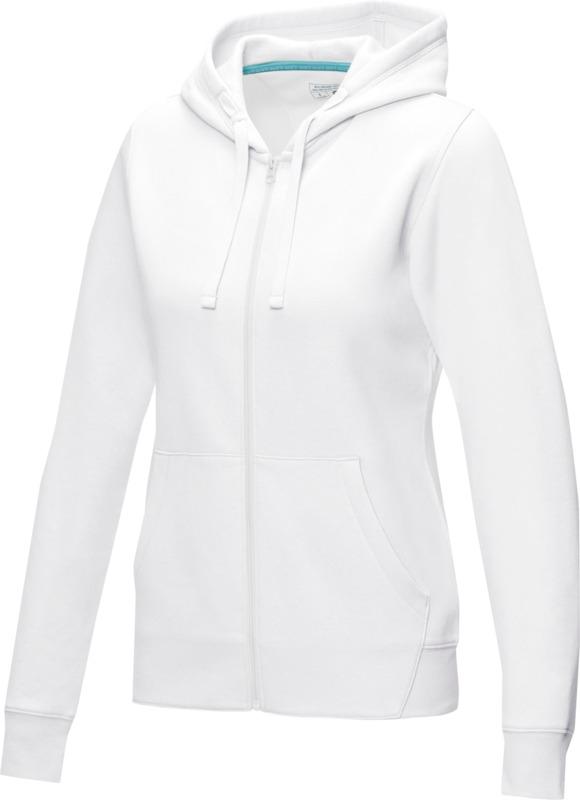 Ruby women’s GOTS organic recycled full zip hoodie