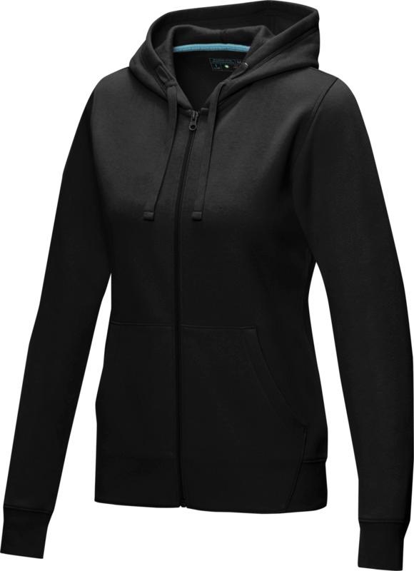 Ruby women’s GOTS organic recycled full zip hoodie