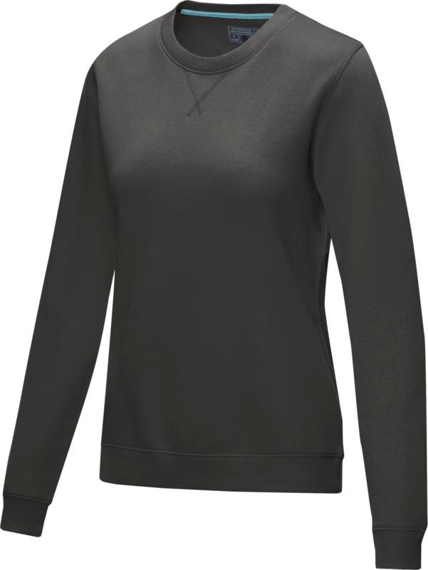 Jasper women’s GOTS organic recycled crewneck sweater