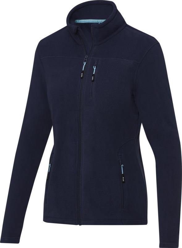 Amber women's GRS recycled full zip fleece jacket