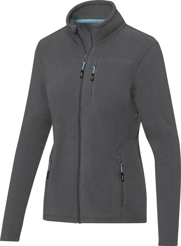 Amber women's GRS recycled full zip fleece jacket