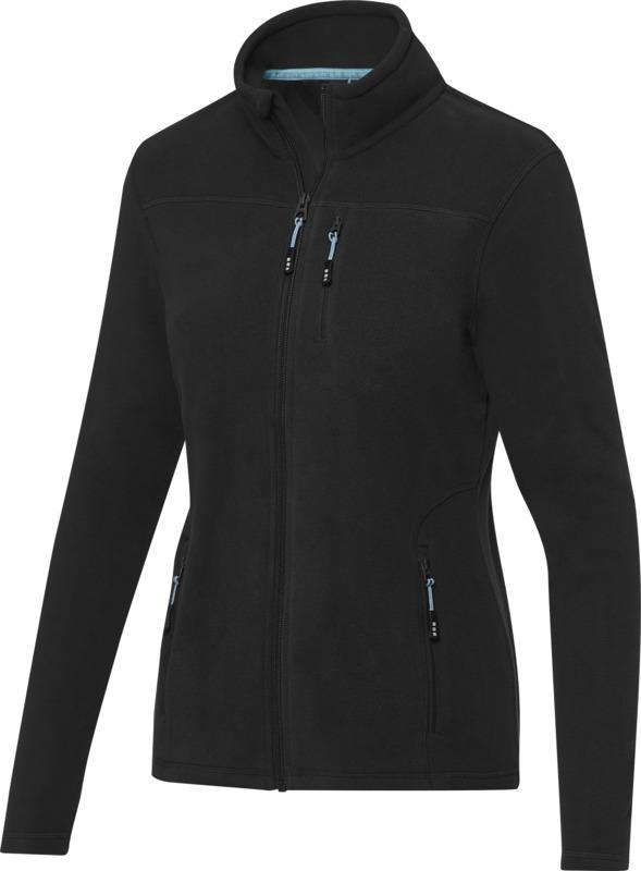 Amber women's GRS recycled full zip fleece jacket