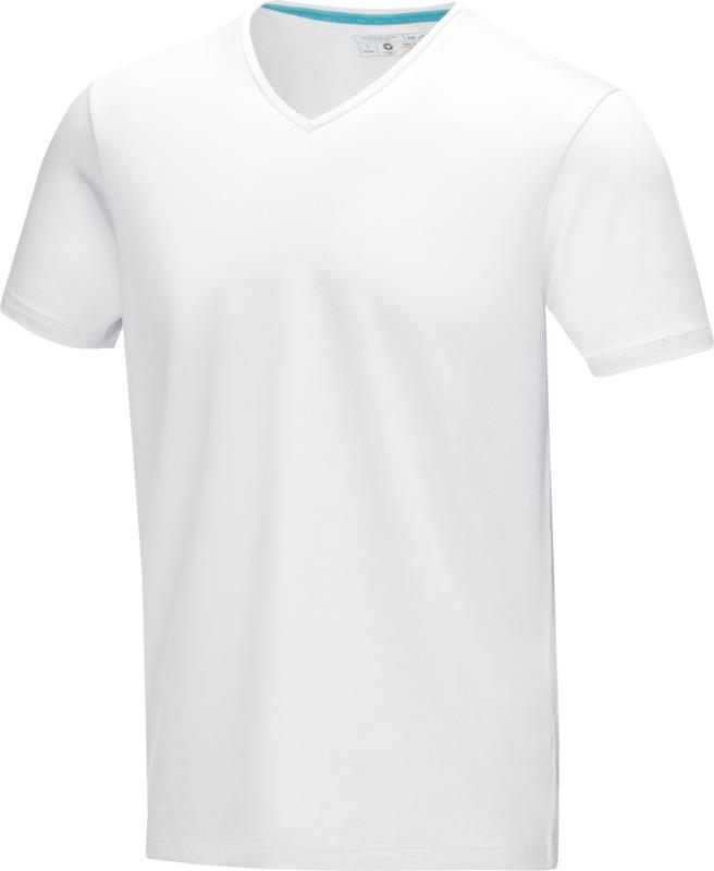 Kawartha short sleeve men's GOTS organic V-neck t-shirt