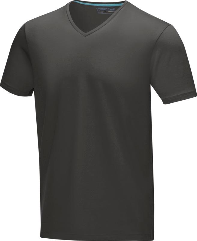 Kawartha short sleeve men's GOTS organic V-neck t-shirt