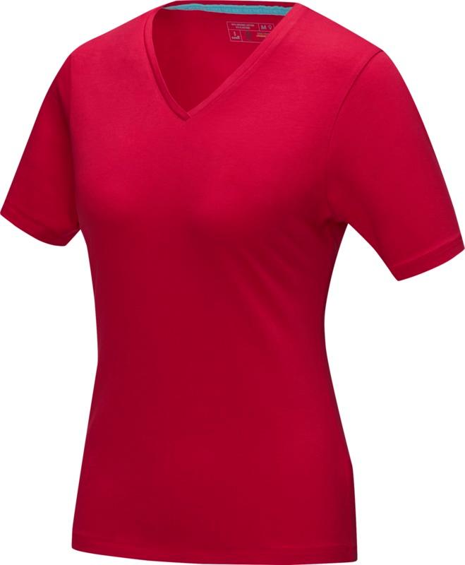 Kawartha short sleeve women's GOTS organic V-neck t-shirt