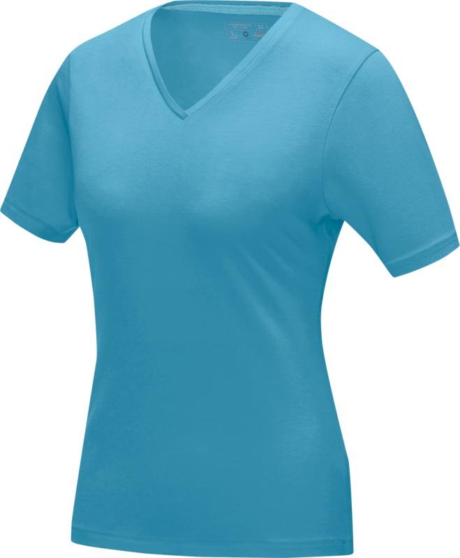 Kawartha short sleeve women's GOTS organic V-neck t-shirt
