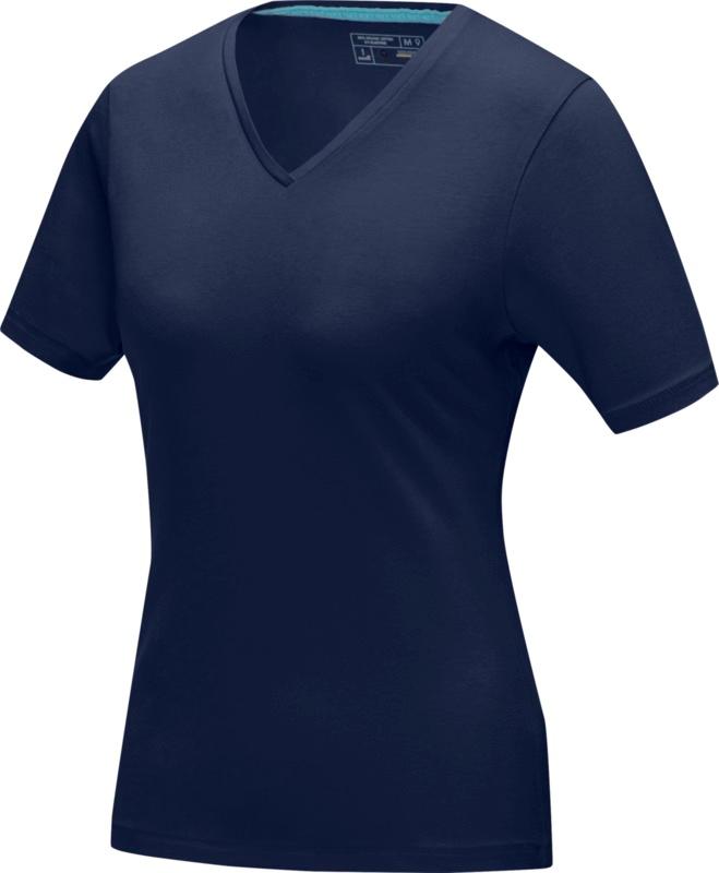 Kawartha short sleeve women's GOTS organic V-neck t-shirt