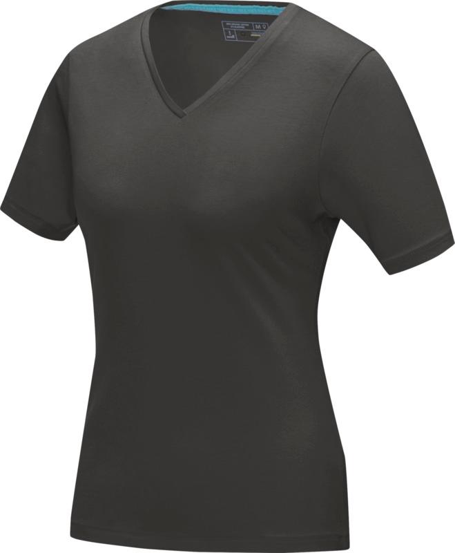 Kawartha short sleeve women's GOTS organic V-neck t-shirt