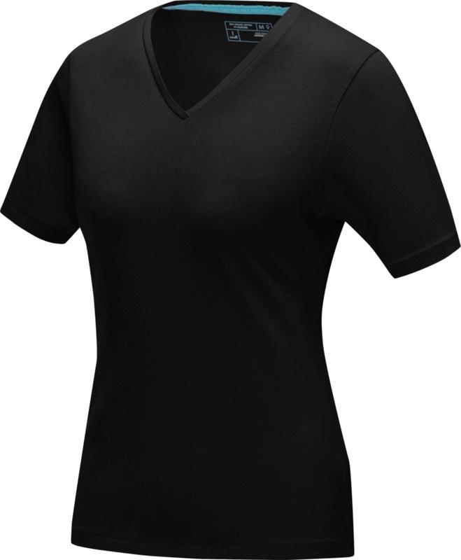 Kawartha short sleeve women's GOTS organic V-neck t-shirt