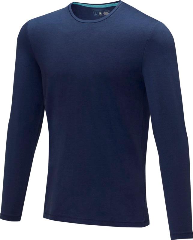 Ponoka long sleeve men's GOTS organic t-shirt