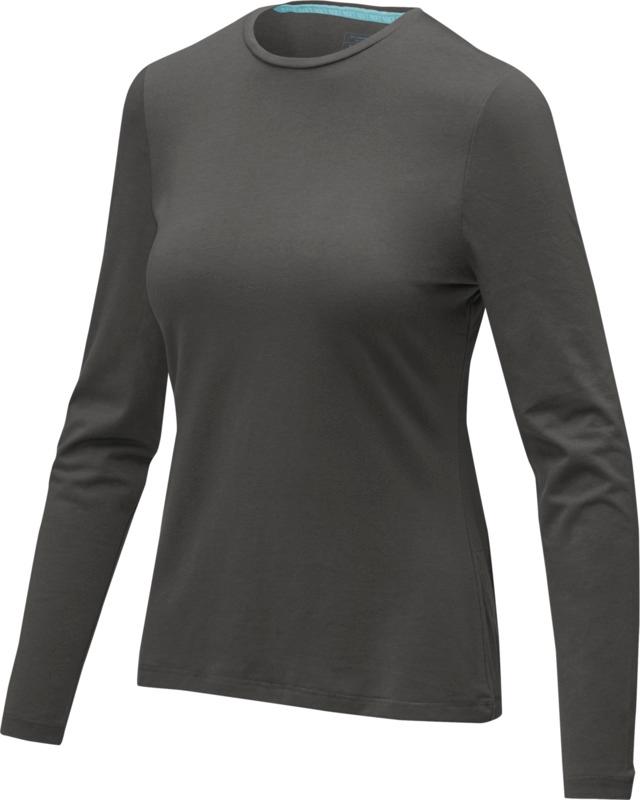 Ponoka long sleeve women's GOTS organic t-shirt