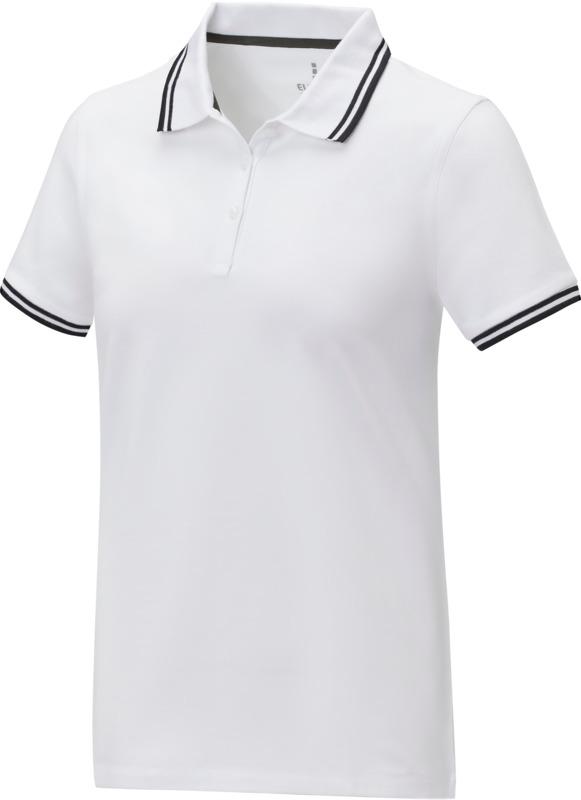 Amarago short sleeve women's tipping polo