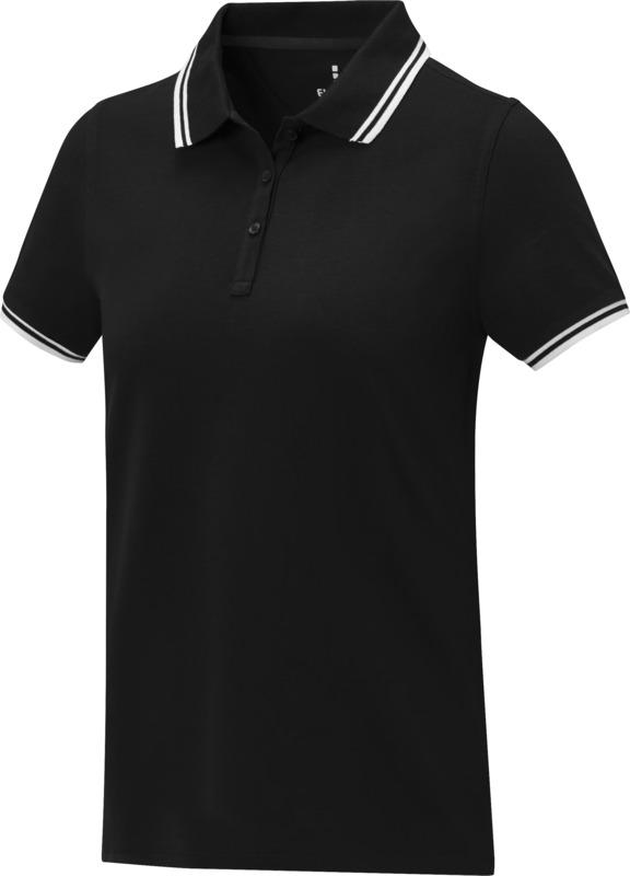 Amarago short sleeve women's tipping polo