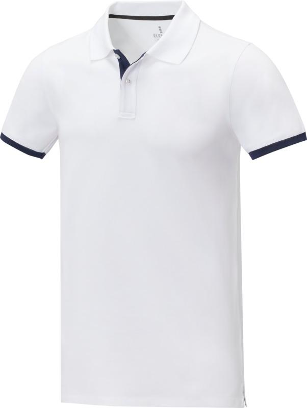 Morgan short sleeve men's duotone polo