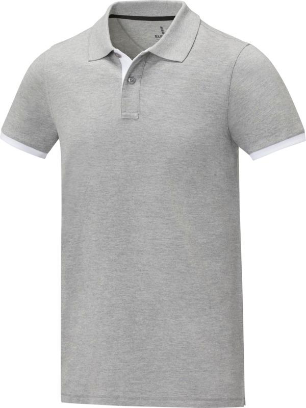 Morgan short sleeve men's duotone polo