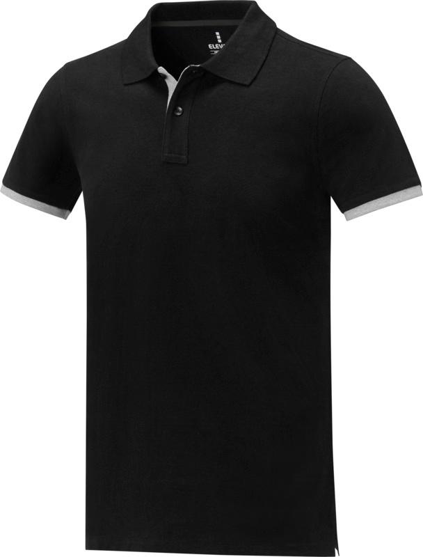 Morgan short sleeve men's duotone polo