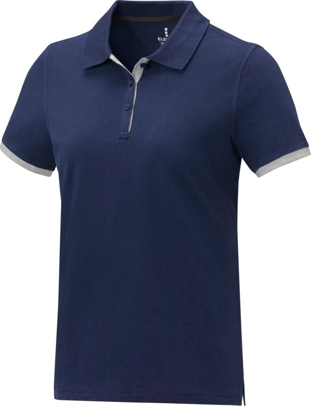 Morgan short sleeve women's duotone polo