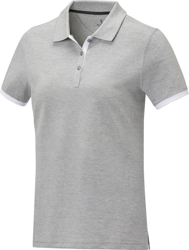 Morgan short sleeve women's duotone polo