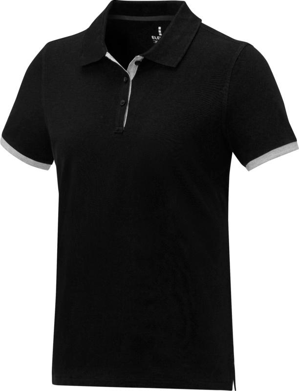 Morgan short sleeve women's duotone polo
