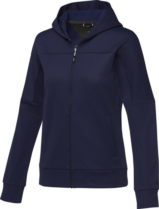 Nubia women's performance full zip knit jacket