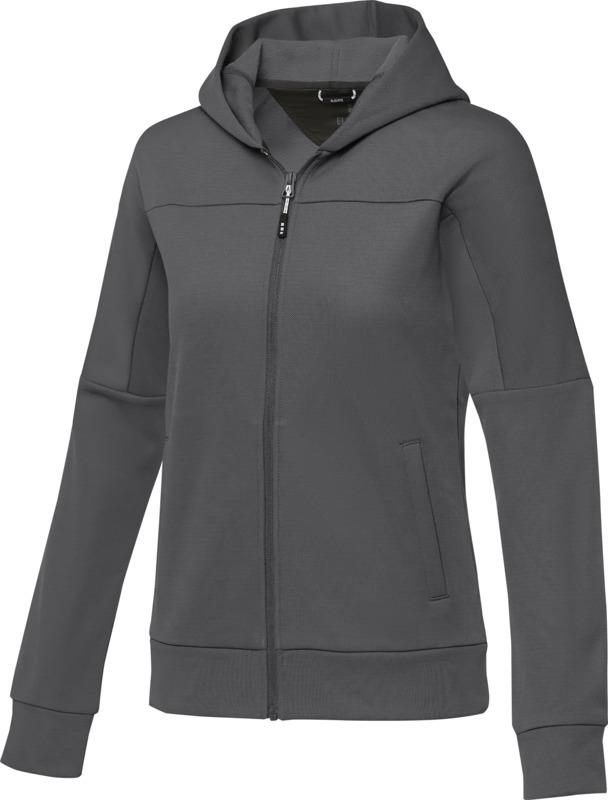 Nubia women's performance full zip knit jacket