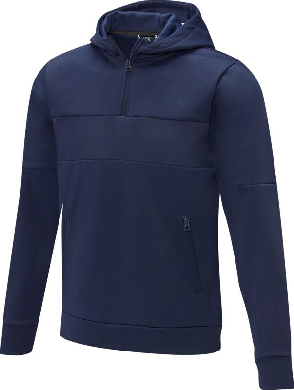 Sayan men's half zip anorak hooded sweater