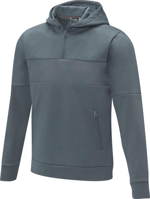 Sayan men's half zip anorak hooded sweater