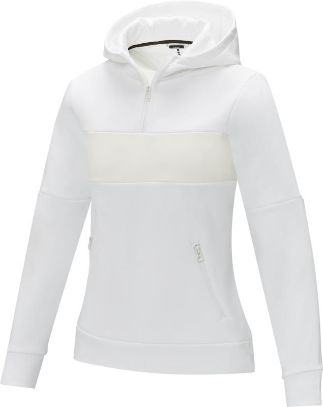Sayan women's half zip anorak hooded sweater