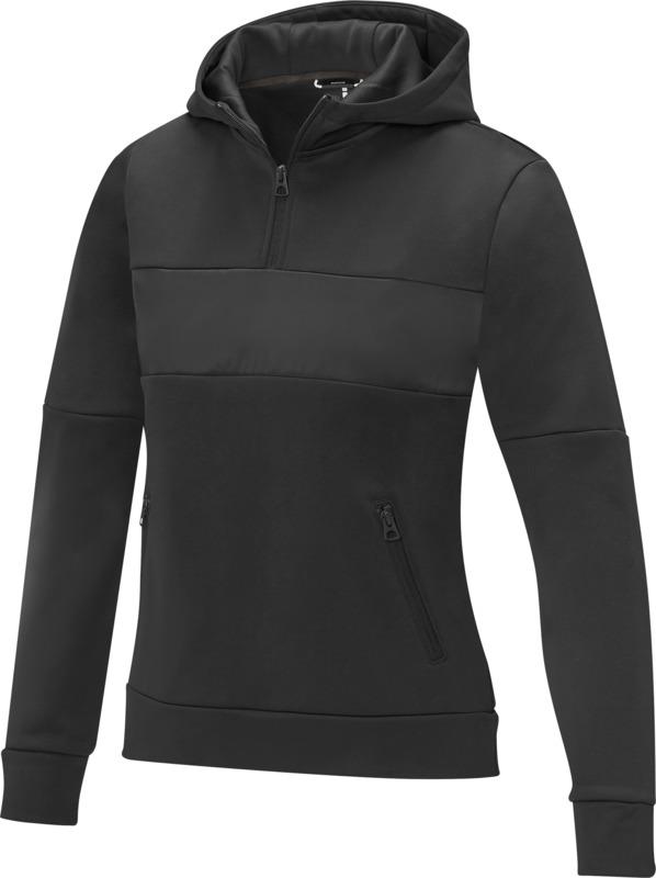 Sayan women's half zip anorak hooded sweater