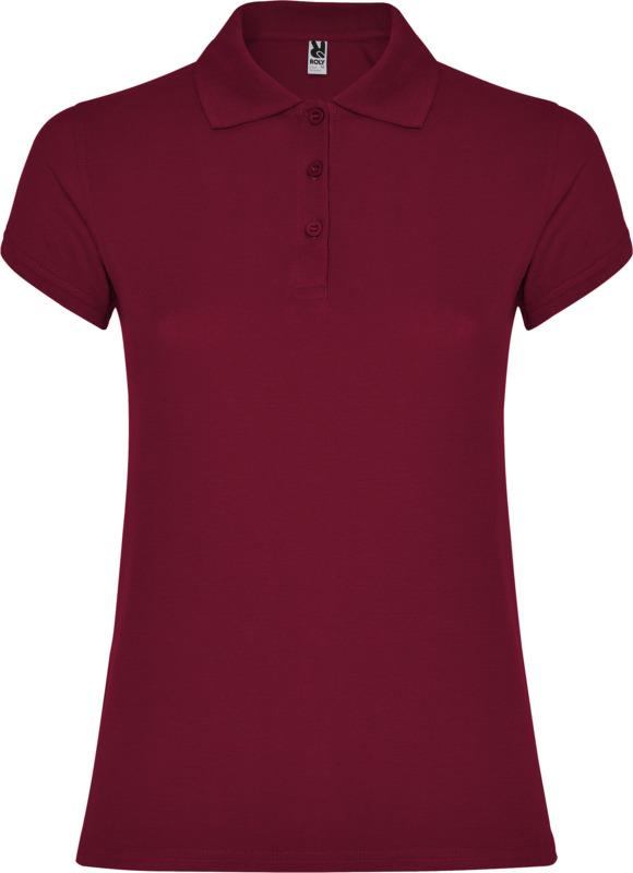 Star short sleeve women's polo