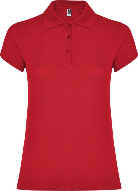 Star short sleeve women's polo