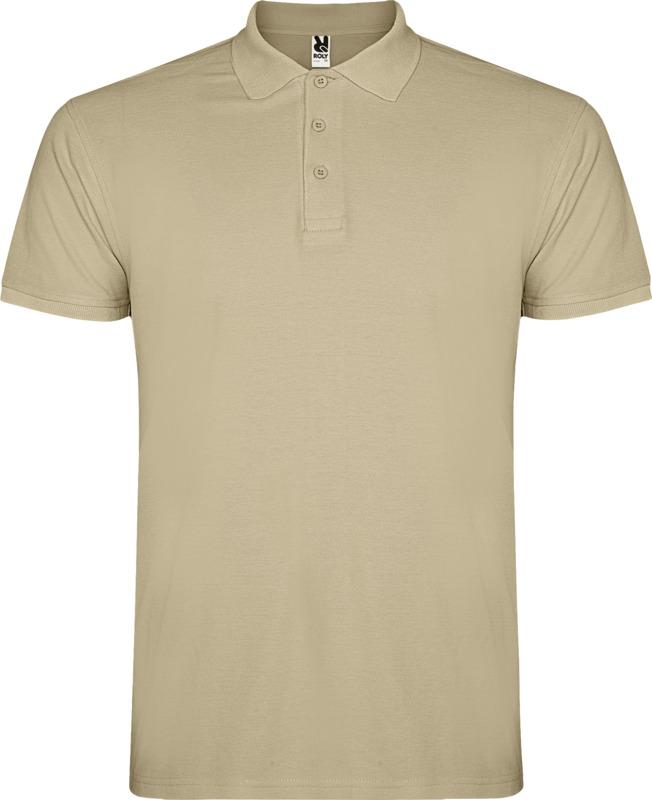 Star short sleeve men's polo