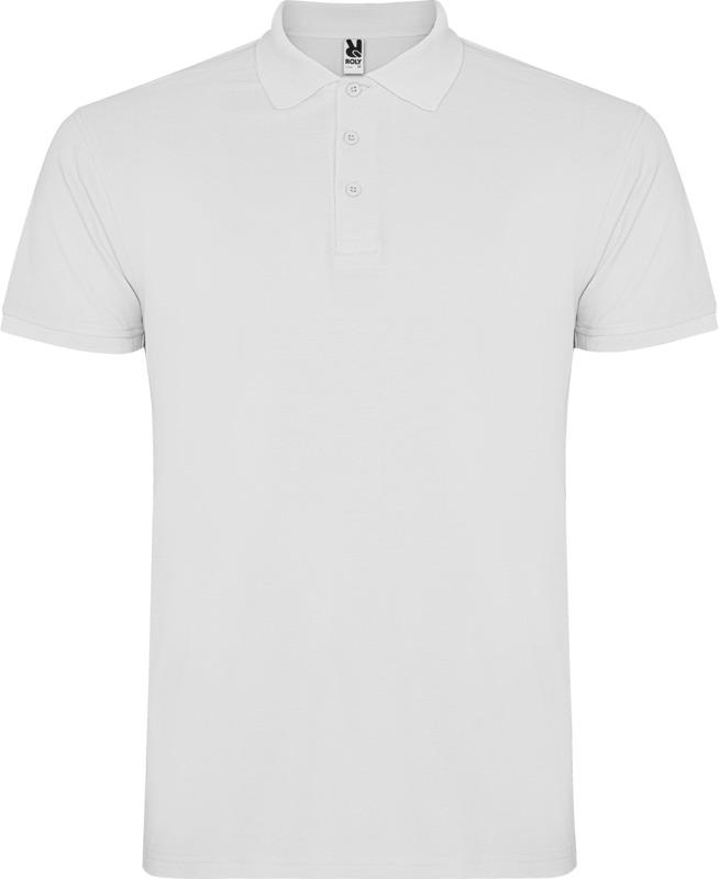 Star short sleeve men's polo