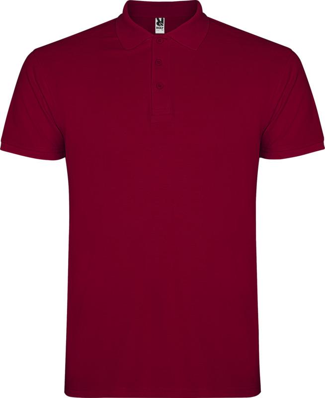 Star short sleeve men's polo