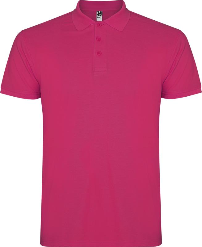 Star short sleeve men's polo