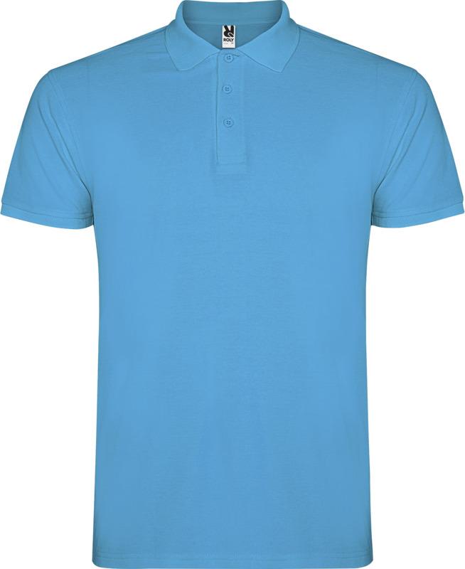 Star short sleeve men's polo