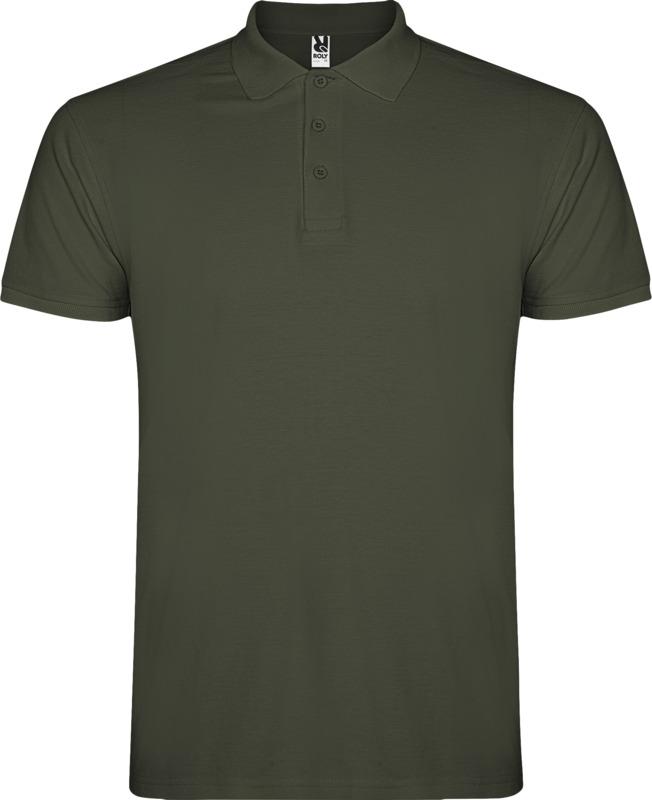 Star short sleeve men's polo