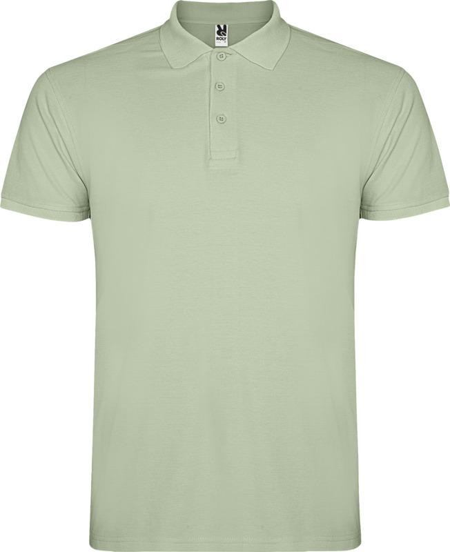 Star short sleeve men's polo