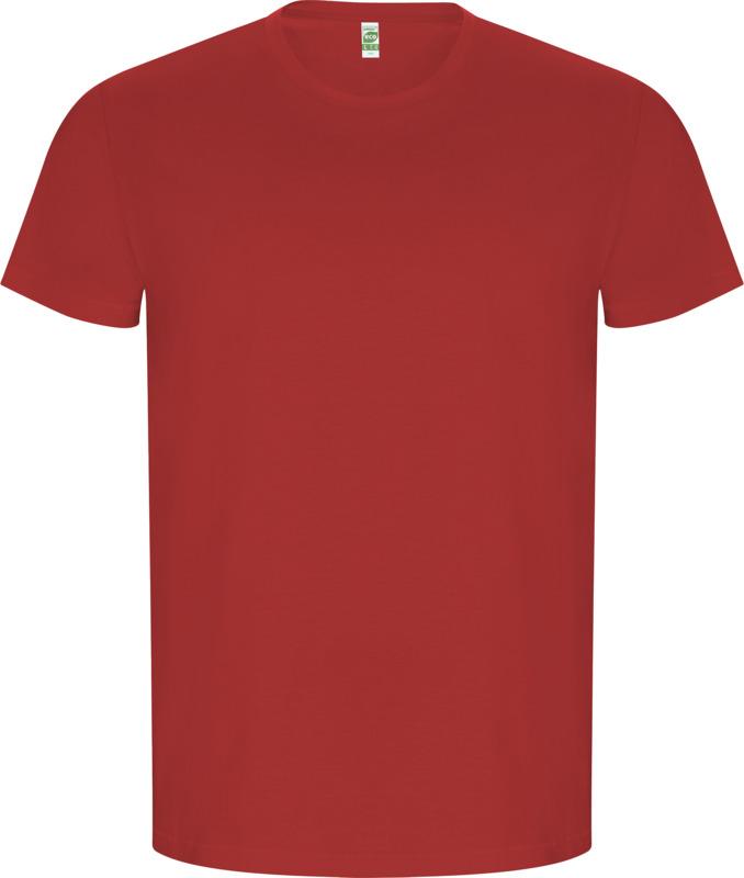 Golden short sleeve men's t-shirt