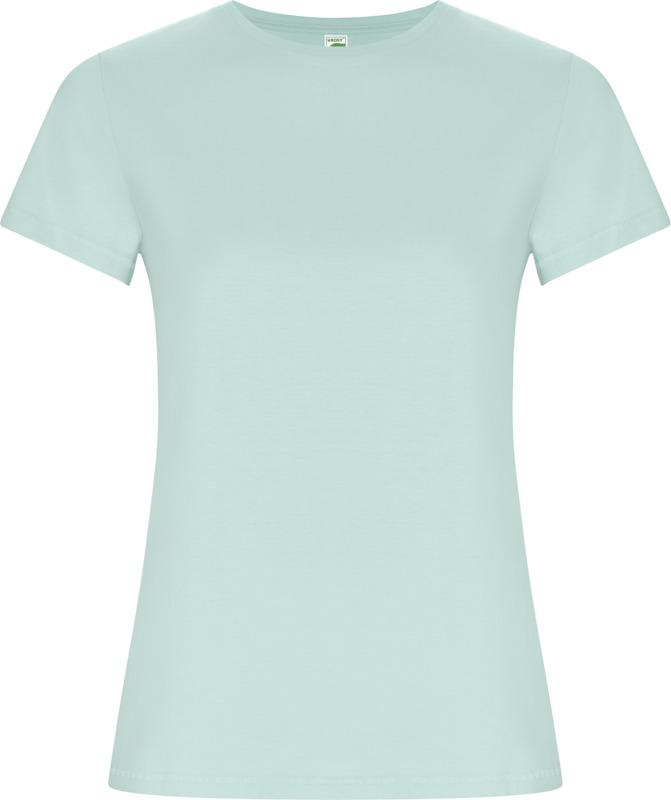 Golden short sleeve women's t-shirt
